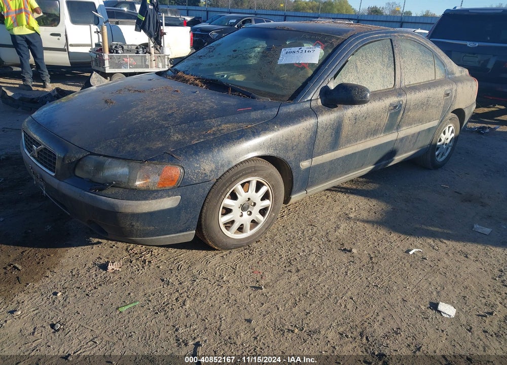 2002 VOLVO S60 2.4 VIN: YV1RS61R422138675