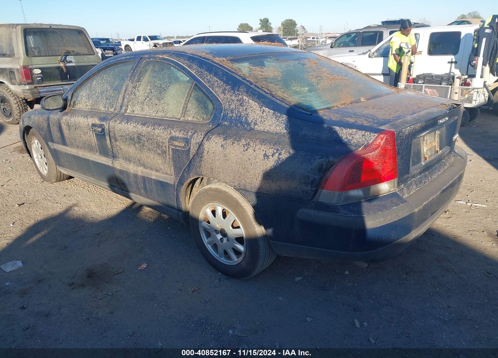 2002 VOLVO S60 2.4 VIN: YV1RS61R422138675