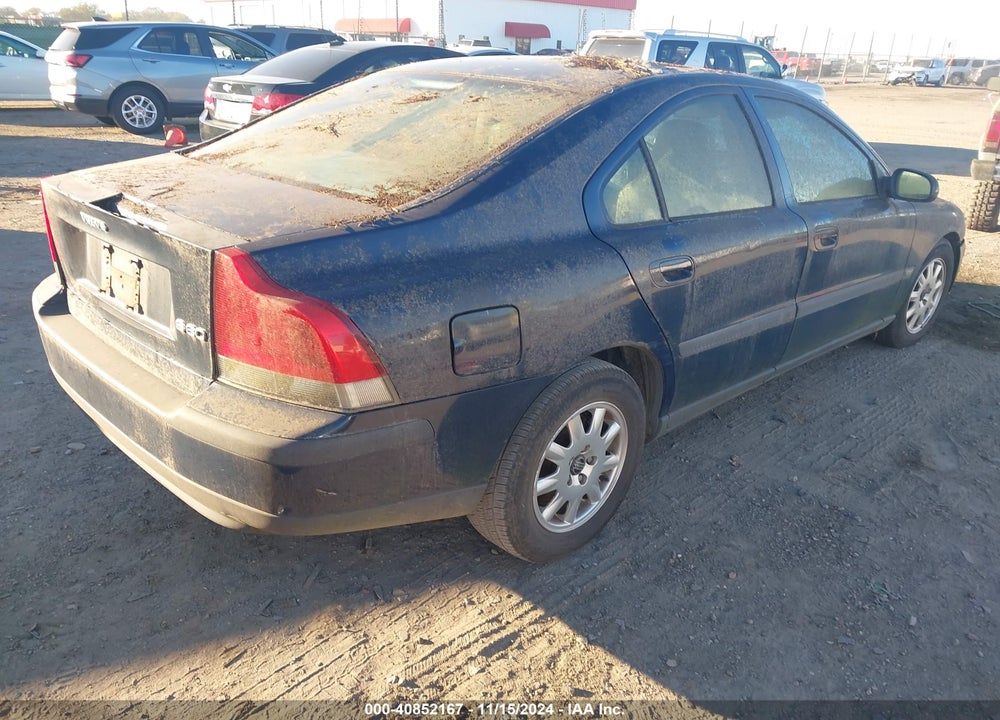 2002 VOLVO S60 2.4 VIN: YV1RS61R422138675