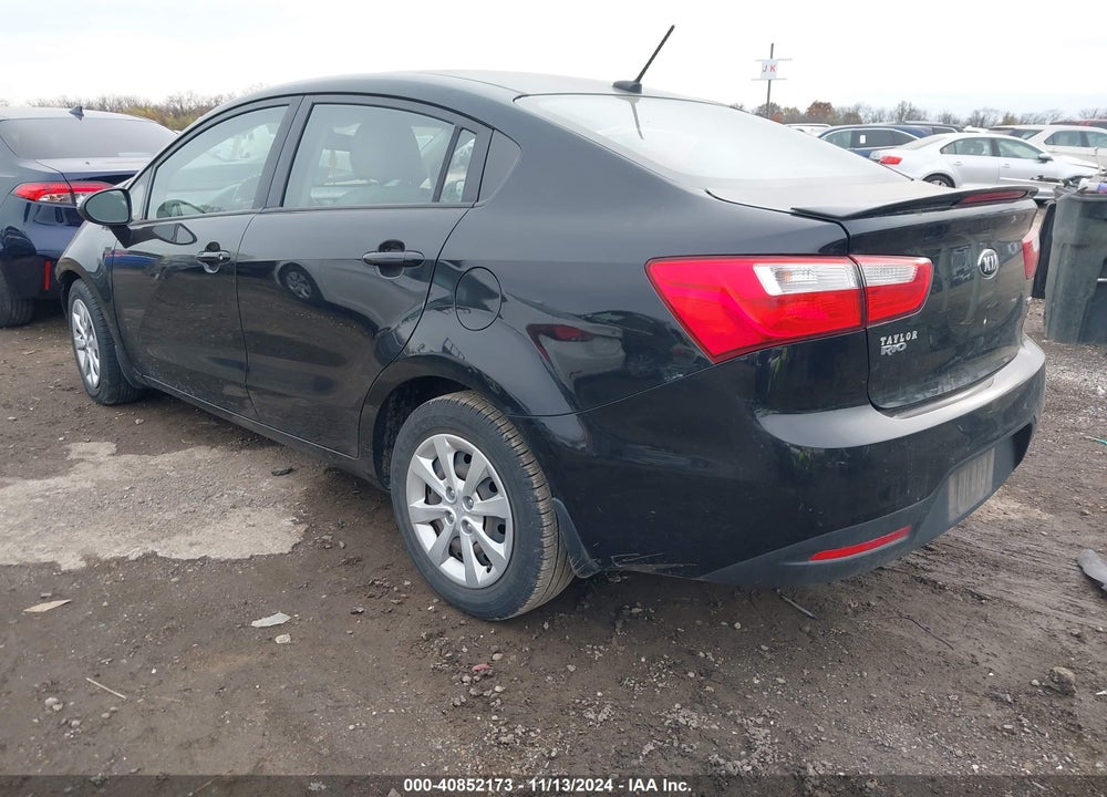 2014 KIA RIO LX VIN: KNADM4A34E6356409