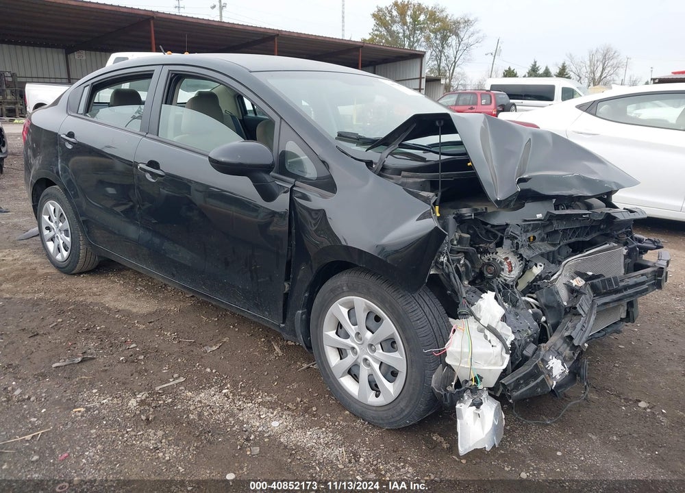 2014 KIA RIO LX VIN: KNADM4A34E6356409