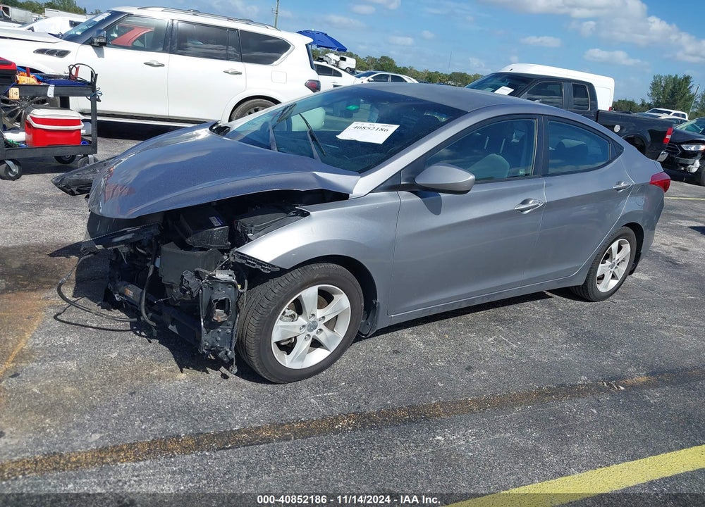 2013 HYUNDAI ELANTRA GLS VIN: KMHDH4AEXDU968869