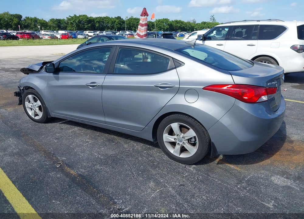 2013 HYUNDAI ELANTRA GLS VIN: KMHDH4AEXDU968869