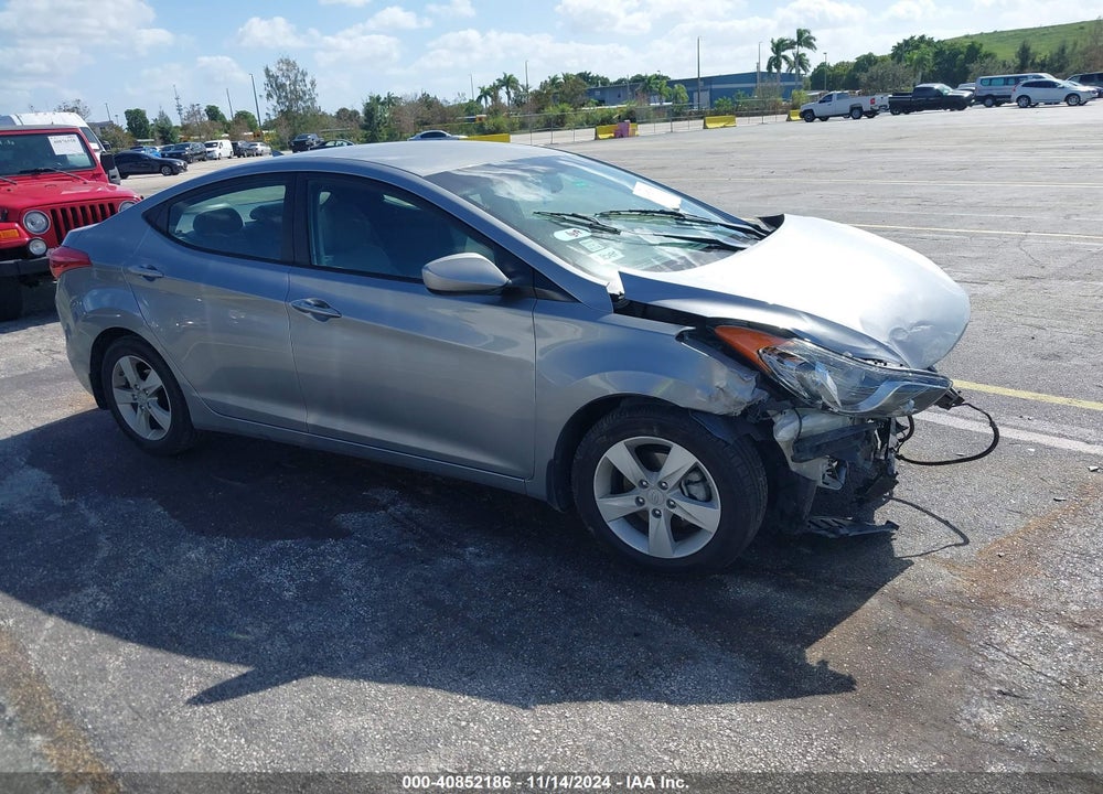 2013 HYUNDAI ELANTRA GLS VIN: KMHDH4AEXDU968869