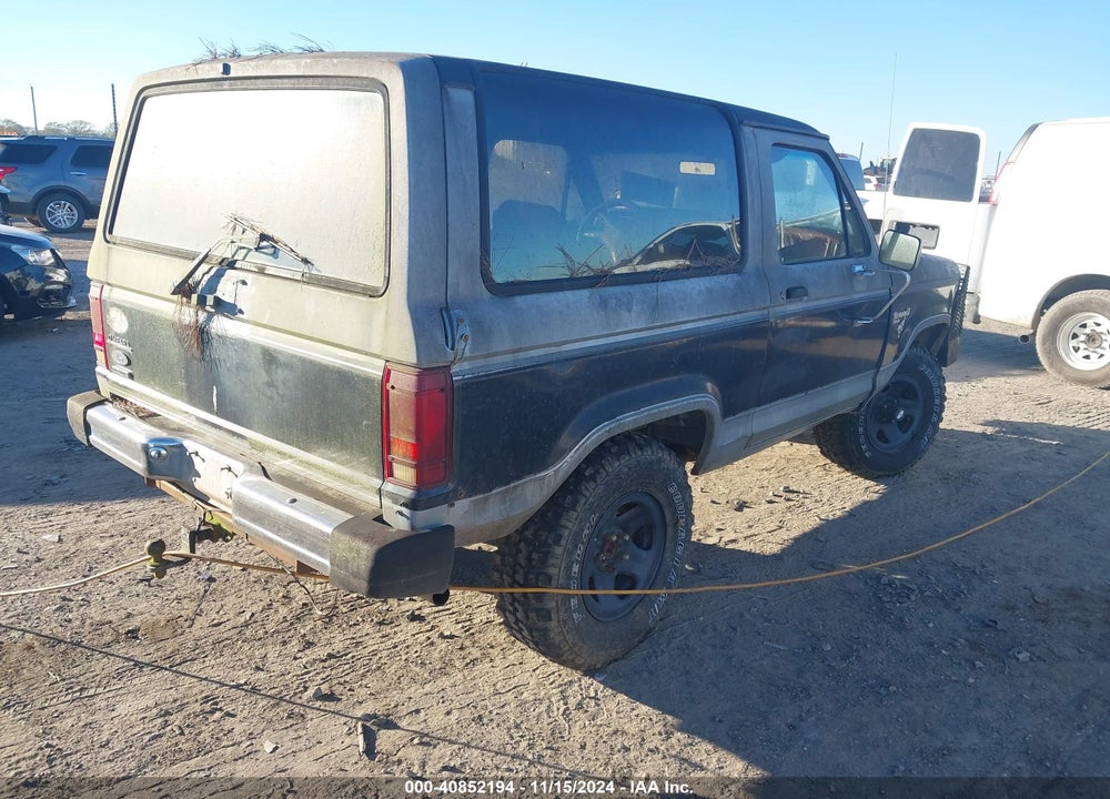 1984 FORD BRONCO II VIN: 1FMCU14S8EUB64661