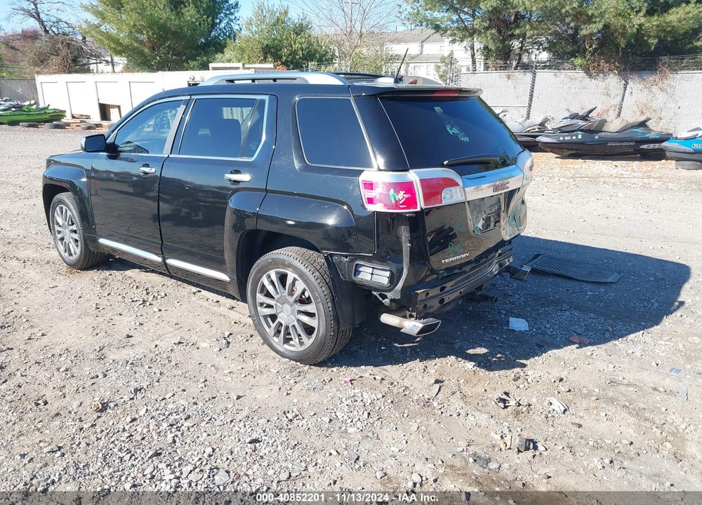 2017 GMC TERRAIN DENALI VIN: 2GKFLVE31H6153110