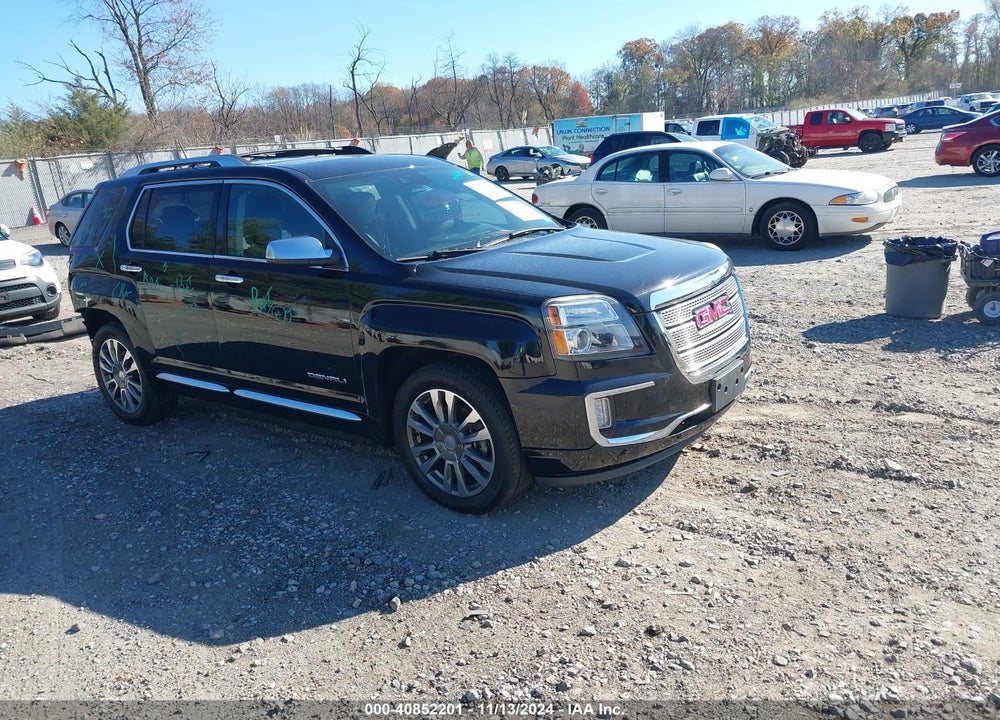 2017 GMC TERRAIN DENALI VIN: 2GKFLVE31H6153110