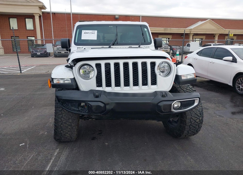 2021 JEEP GLADIATOR OVERLAND 4X4 VIN: 1C6HJTFG5ML622076