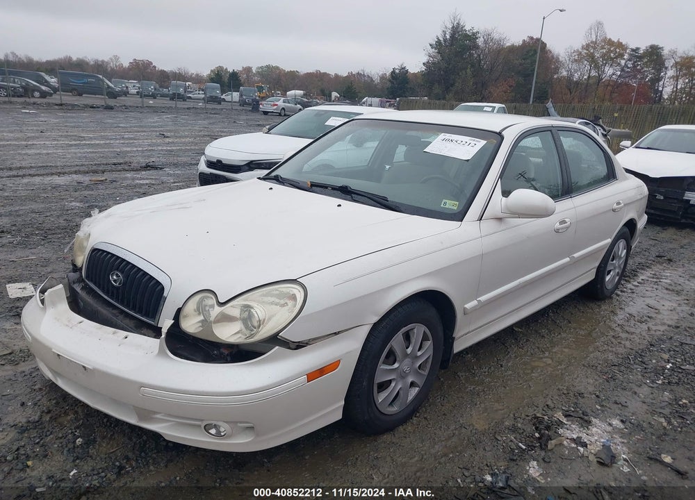 2004 HYUNDAI SONATA VIN: KMHWF25SX4A077341