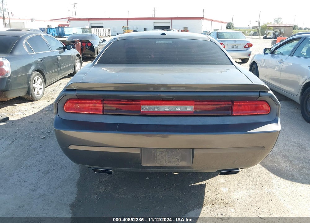 2013 DODGE CHALLENGER SXT VIN: 2C3CDYAG6DH649190