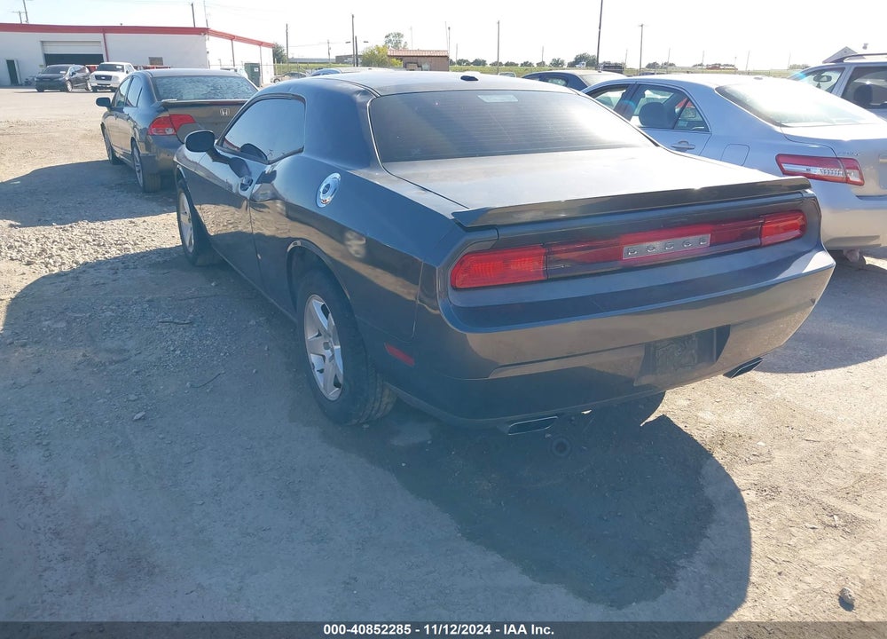 2013 DODGE CHALLENGER SXT VIN: 2C3CDYAG6DH649190