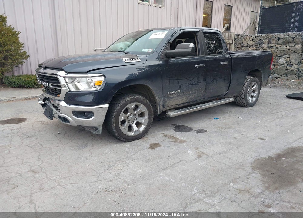 2019 RAM 1500 BIG HORN/LONE STAR 4X4 6'4 BOX VIN: 1C6SRFBTXKN599916