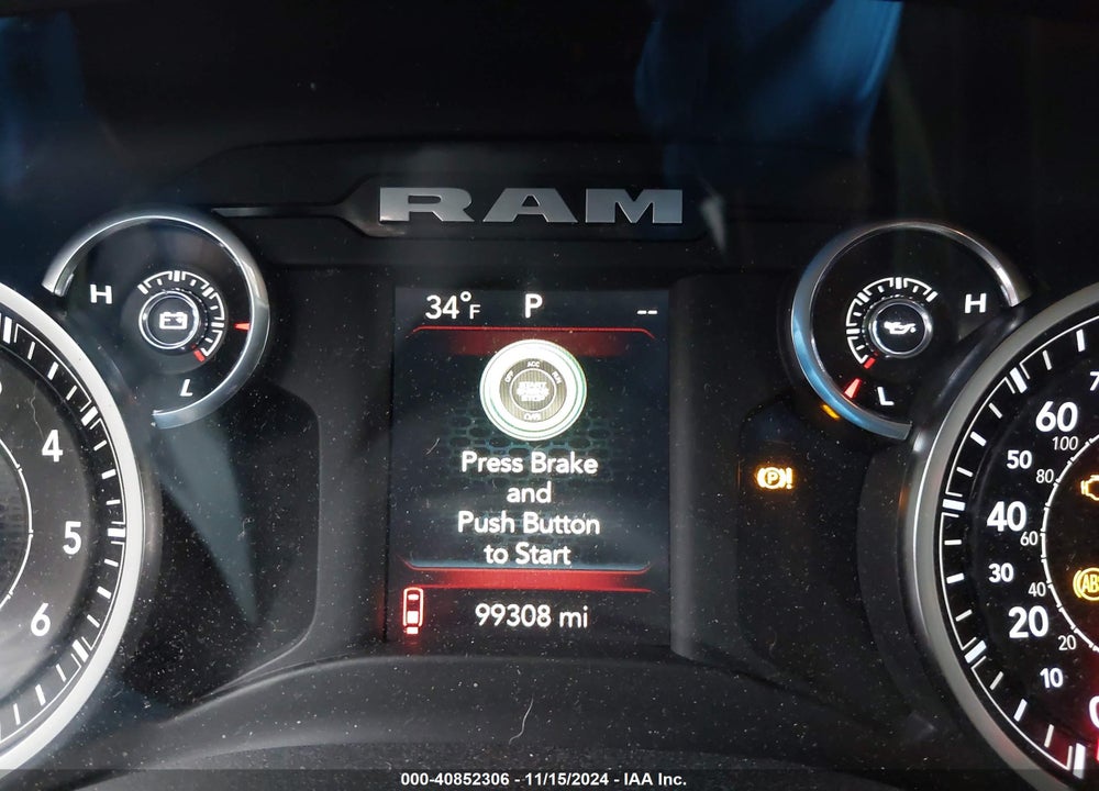 2019 RAM 1500 BIG HORN/LONE STAR 4X4 6'4 BOX VIN: 1C6SRFBTXKN599916