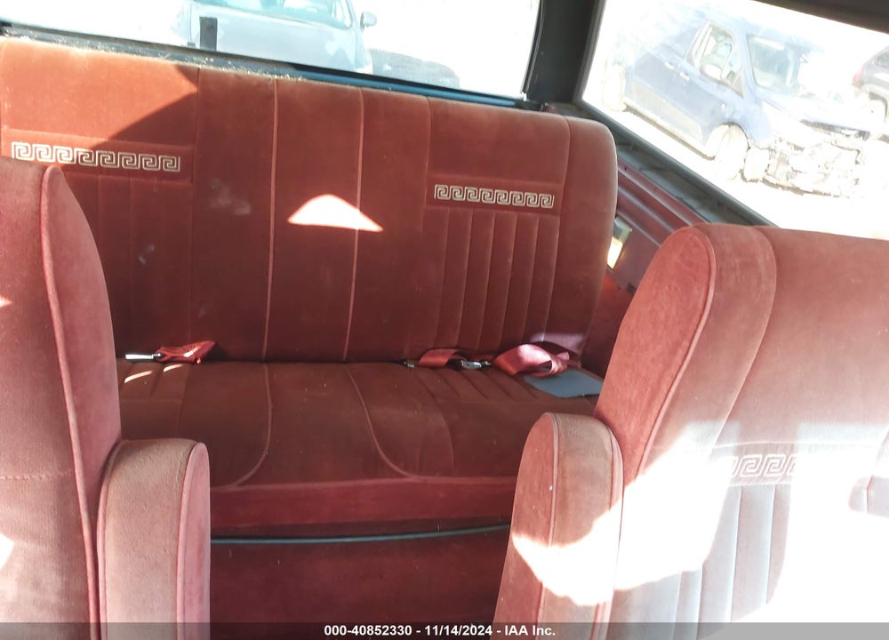 1987 FORD BRONCO U100 VIN: 1FMDU15N8HLA24939