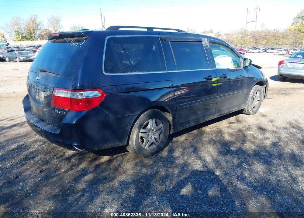 2005 HONDA ODYSSEY EX-L VIN: 5FNRL38715B123588
