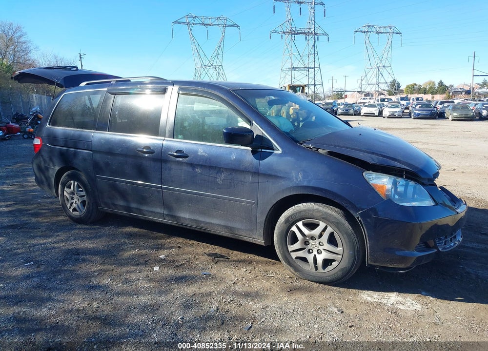 2005 HONDA ODYSSEY EX-L VIN: 5FNRL38715B123588