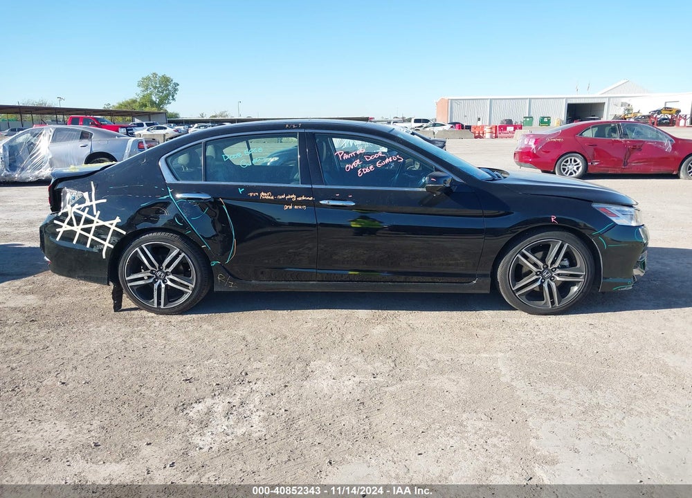 2016 HONDA ACCORD VIN: 1HGCR3F96GA006384