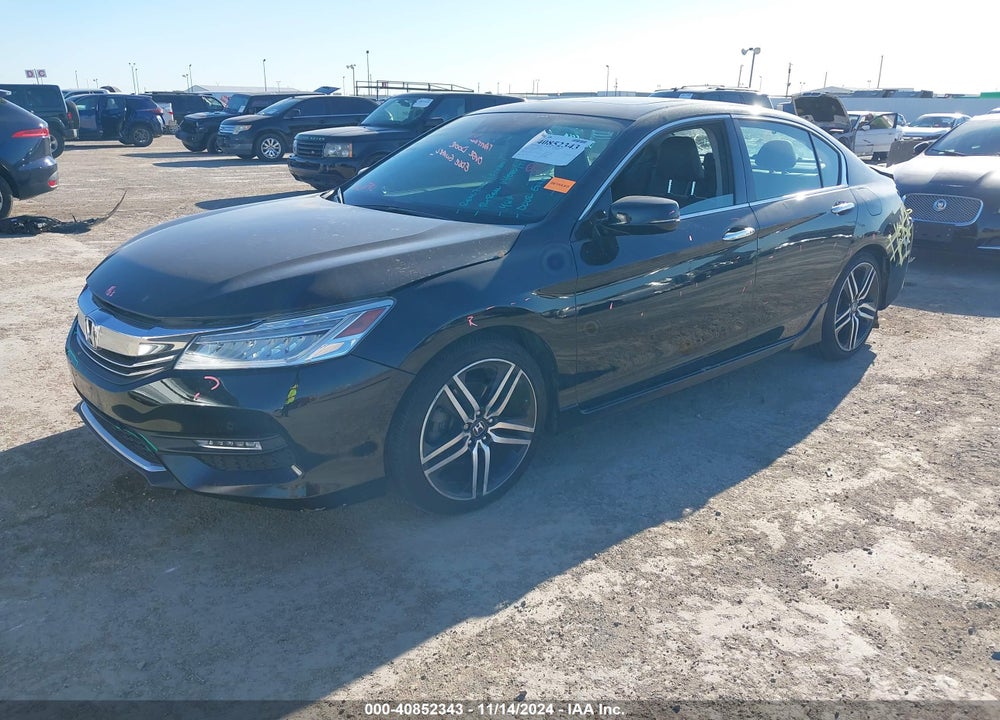 2016 HONDA ACCORD VIN: 1HGCR3F96GA006384