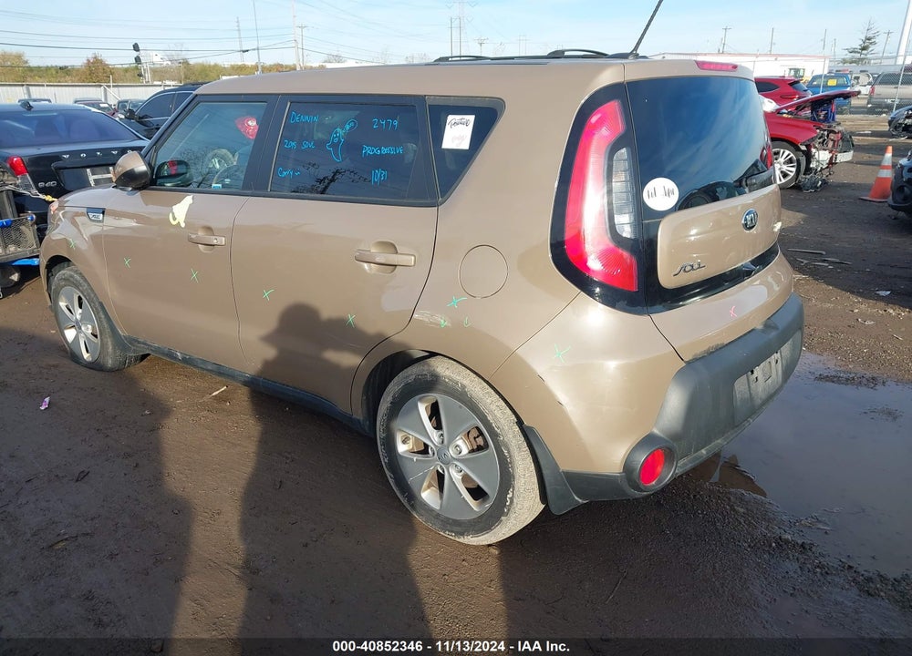 2015 KIA SOUL VIN: KNDJN2A27F7145585