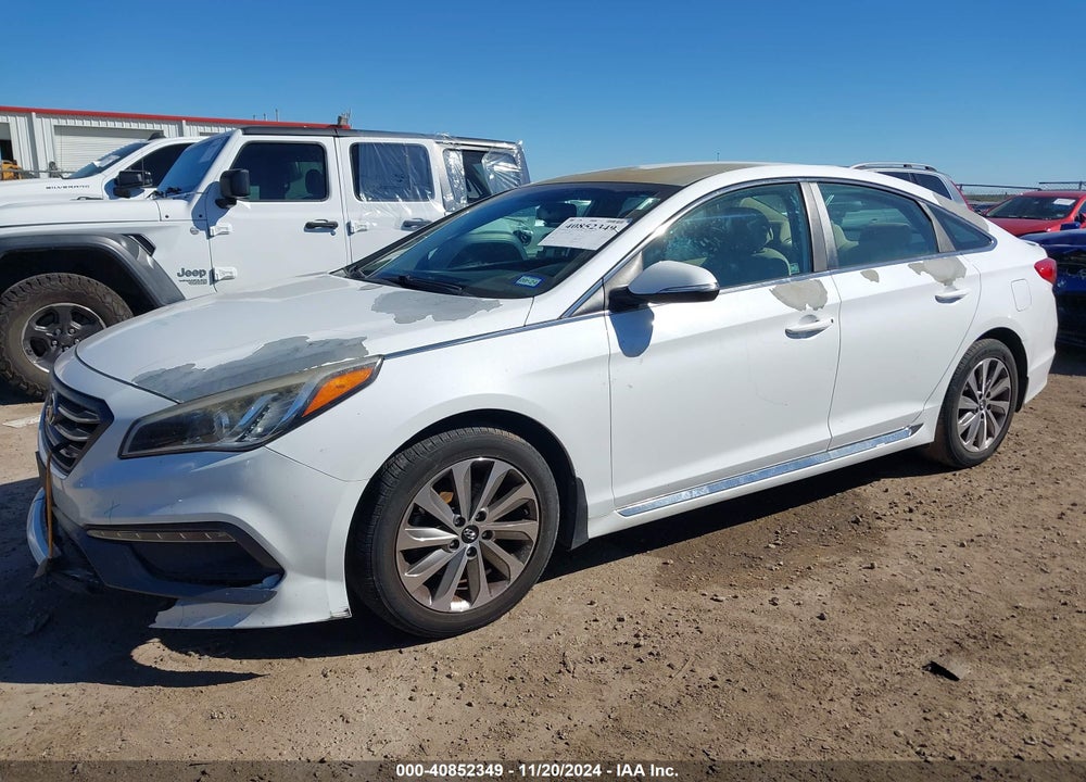 2015 HYUNDAI SONATA SPORT VIN: 5NPE34AF0FH156543