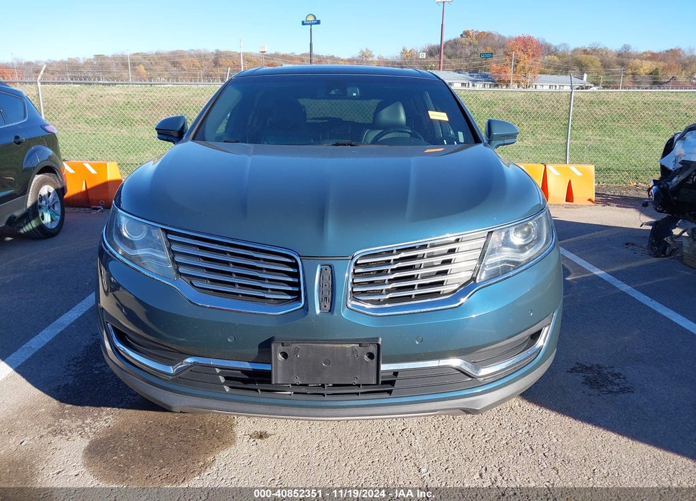 2016 LINCOLN MKX RESERVE VIN: 2LMPJ8LP7GBL63410
