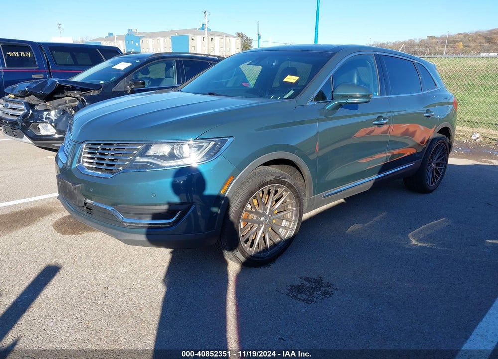 2016 LINCOLN MKX RESERVE VIN: 2LMPJ8LP7GBL63410