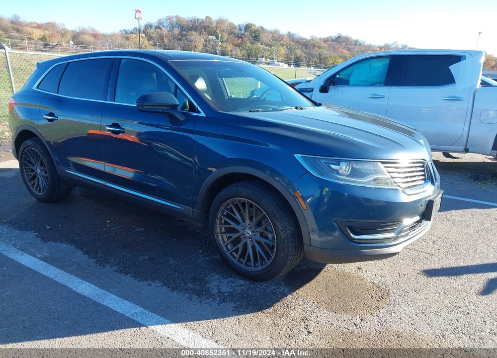 2016 LINCOLN MKX RESERVE VIN: 2LMPJ8LP7GBL63410
