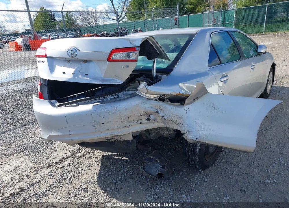 2012 TOYOTA CAMRY LE VIN: 4T1BF1FK8CU091596