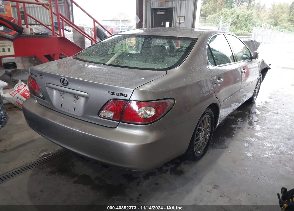 2004 LEXUS ES 330 BASE (A5) VIN: JTHBA30G545039095