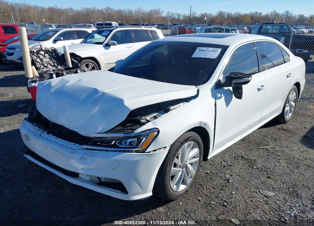 2018 VOLKSWAGEN PASSAT 2.0T SE VIN: 1VWBA7A38JC041870
