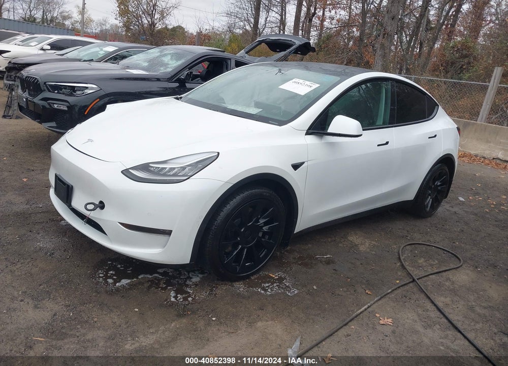 2020 TESLA MODEL Y LONG RANGE DUAL MOTOR ALL-WHEEL DRIVE VIN: 5YJYGDEE5LF045726