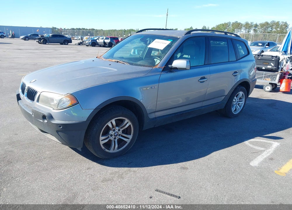 2005 BMW X3 3.0I VIN: WBXPA93475WD05391