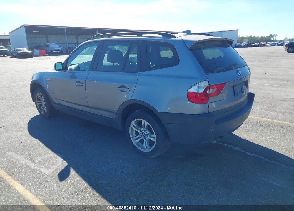 2005 BMW X3 3.0I VIN: WBXPA93475WD05391