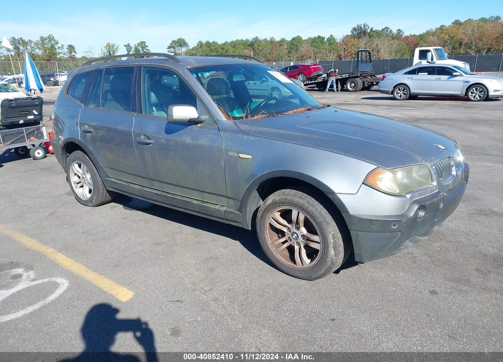 2005 BMW X3 3.0I VIN: WBXPA93475WD05391