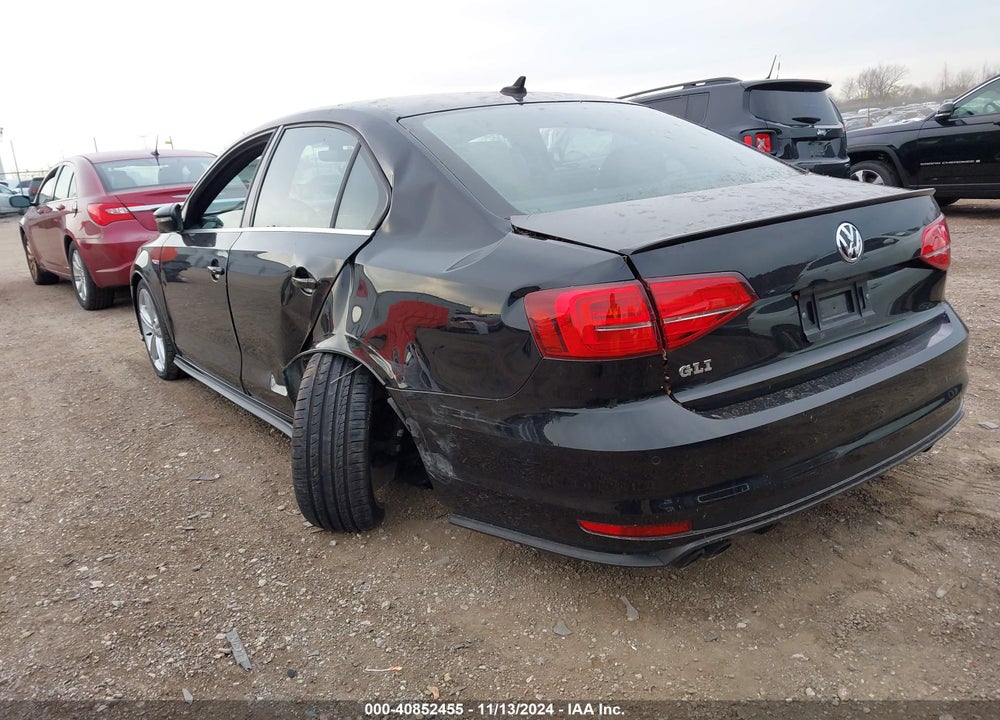 2017 VOLKSWAGEN JETTA GLI VIN: 3VW4T7AJ9HM335174