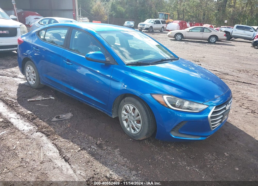 2017 HYUNDAI ELANTRA SE VIN: 5NPD74LF7HH174683