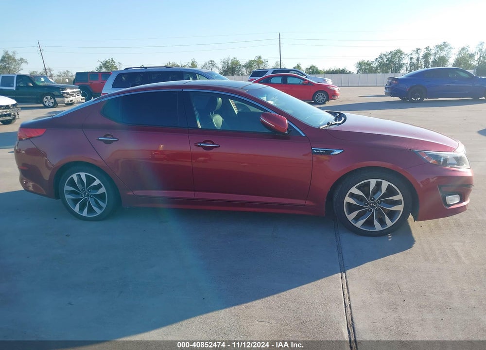2015 KIA OPTIMA SX TURBO VIN: 5XXGR4A62FG367634