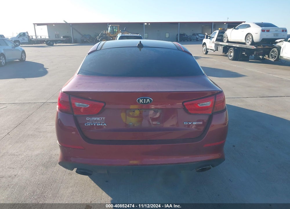 2015 KIA OPTIMA SX TURBO VIN: 5XXGR4A62FG367634