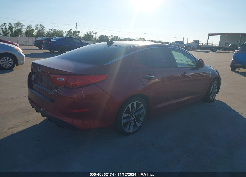 2015 KIA OPTIMA SX TURBO VIN: 5XXGR4A62FG367634