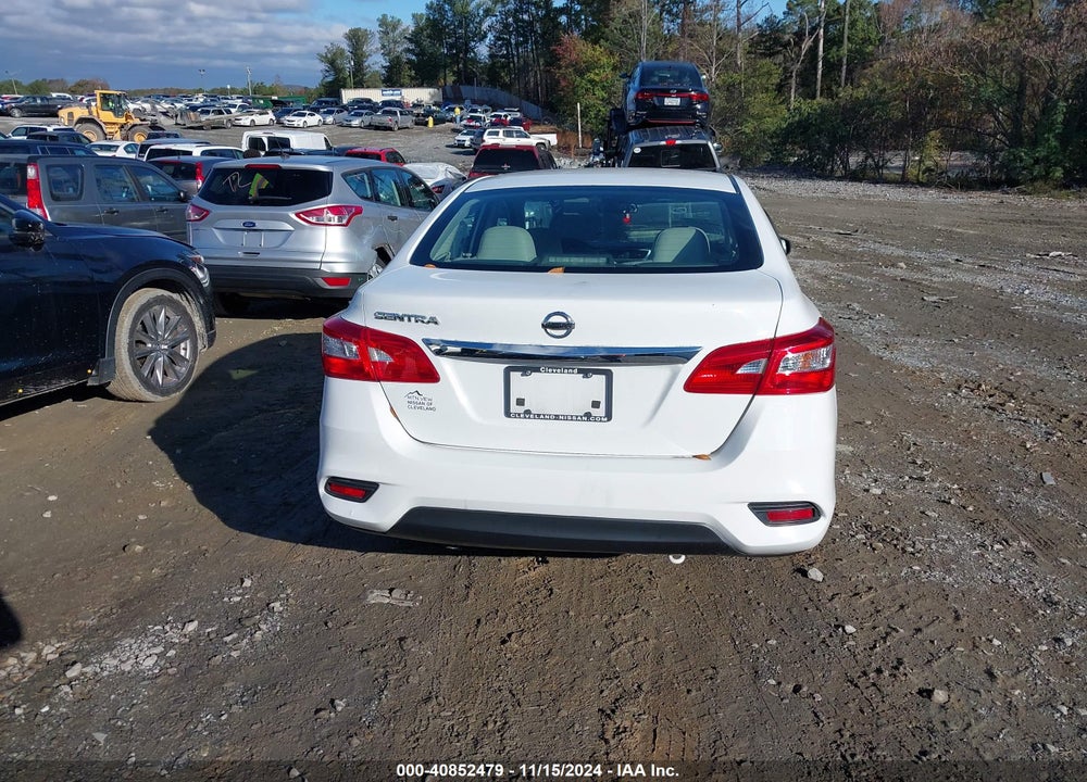 2017 NISSAN SENTRA S VIN: 3N1AB7AP4HL635968