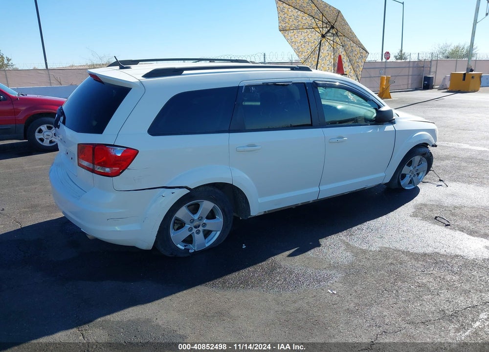 2014 DODGE JOURNEY SE VIN: 3C4PDCABXET184233