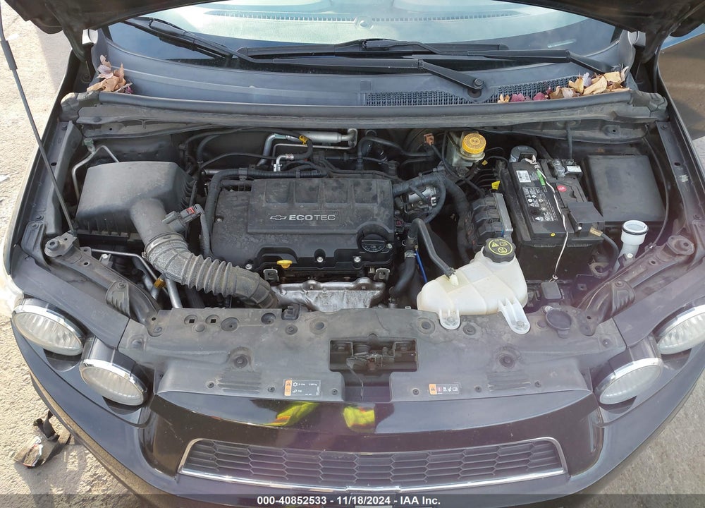 2012 CHEVROLET SONIC 2LT VIN: 1G1JC5SB9C4218936