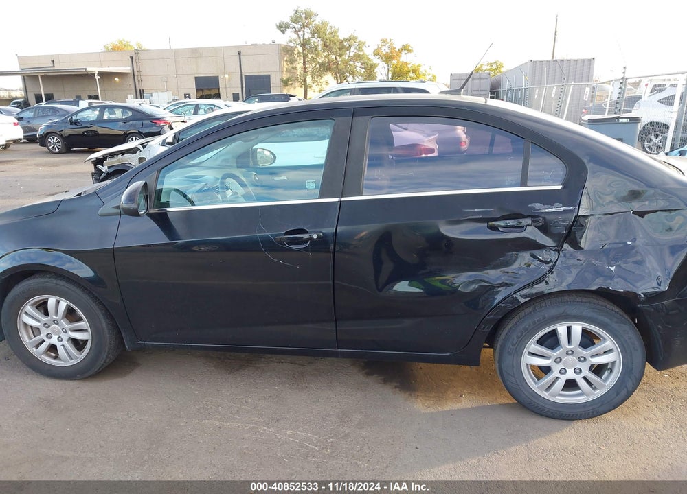 2012 CHEVROLET SONIC 2LT VIN: 1G1JC5SB9C4218936