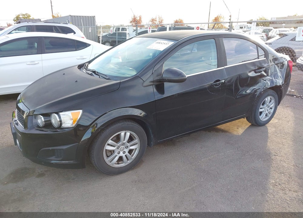2012 CHEVROLET SONIC 2LT VIN: 1G1JC5SB9C4218936