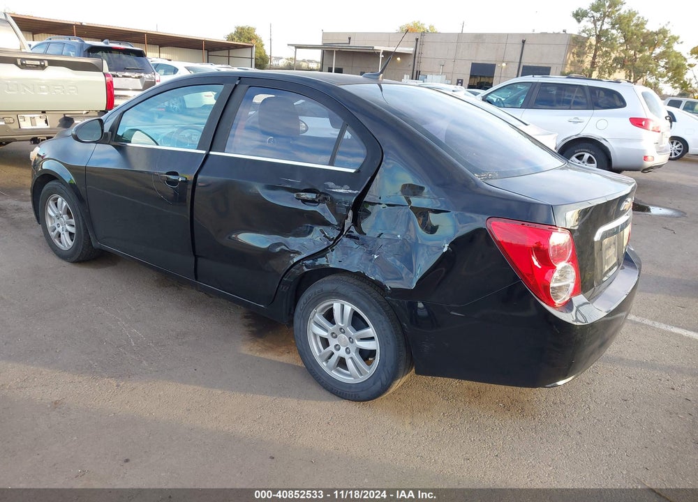 2012 CHEVROLET SONIC 2LT VIN: 1G1JC5SB9C4218936