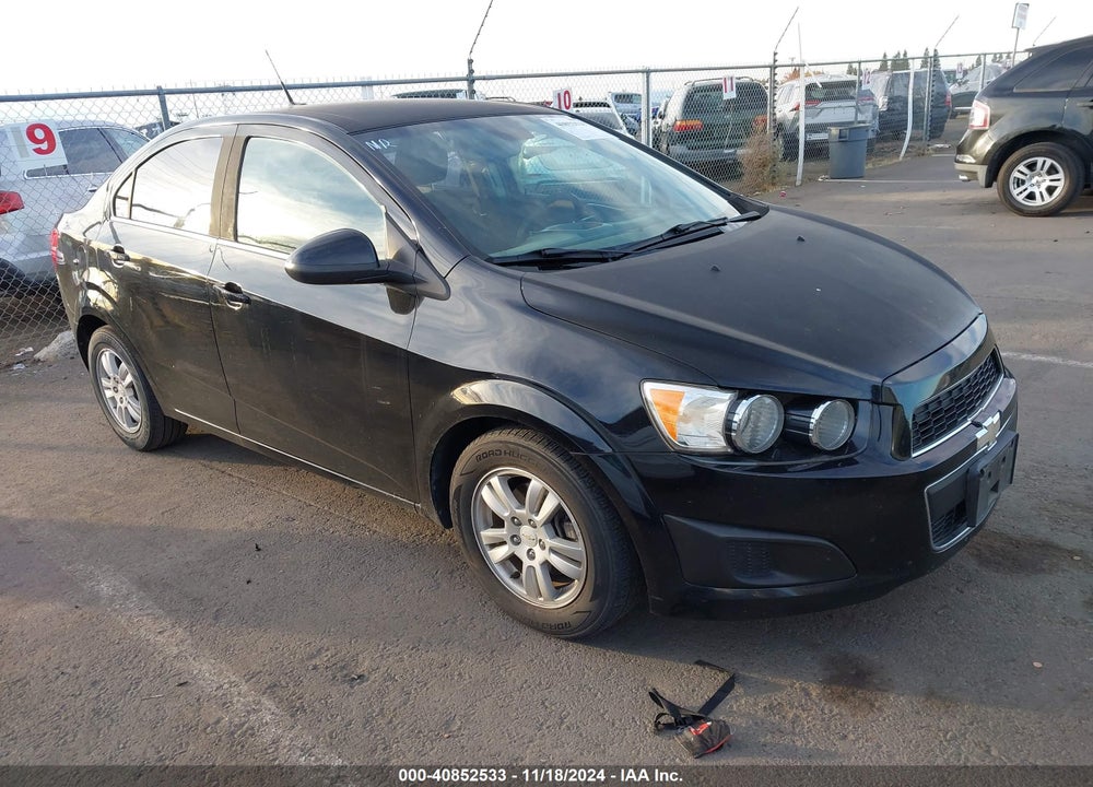 2012 CHEVROLET SONIC 2LT VIN: 1G1JC5SB9C4218936
