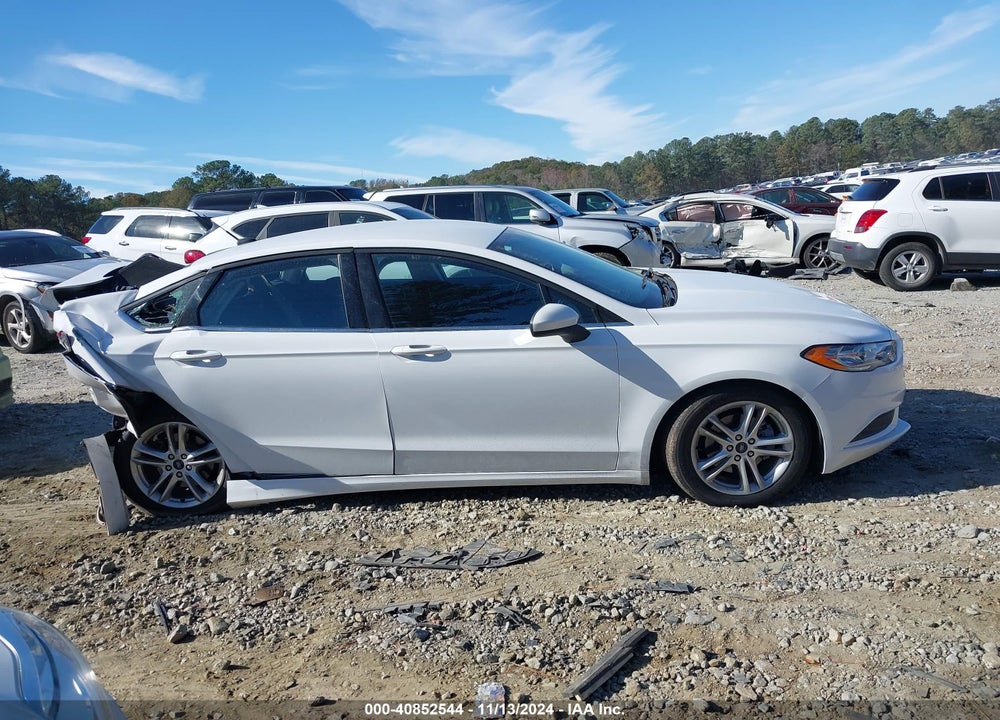 2018 FORD FUSION SE VIN: 3FA6P0H74JR277989