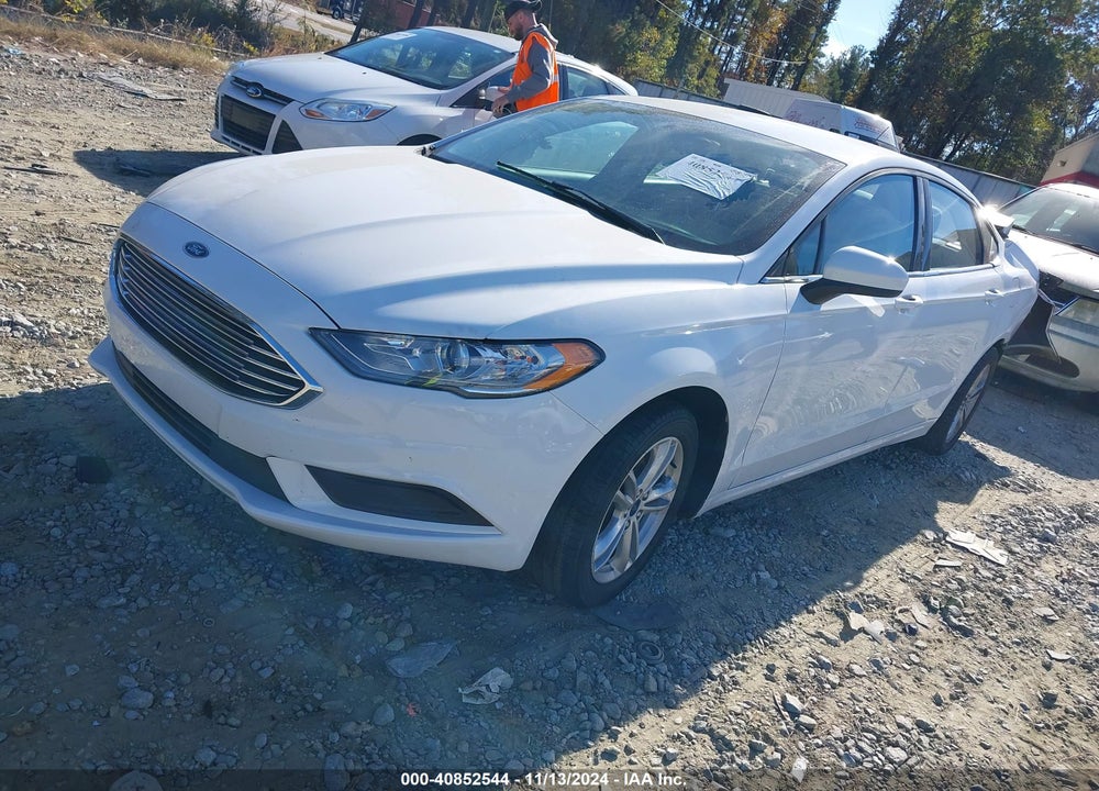 2018 FORD FUSION SE VIN: 3FA6P0H74JR277989