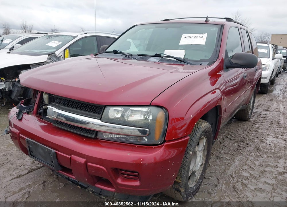 2007 CHEVROLET TRAILBLAZER LS VIN: 1GNDT13S972190799