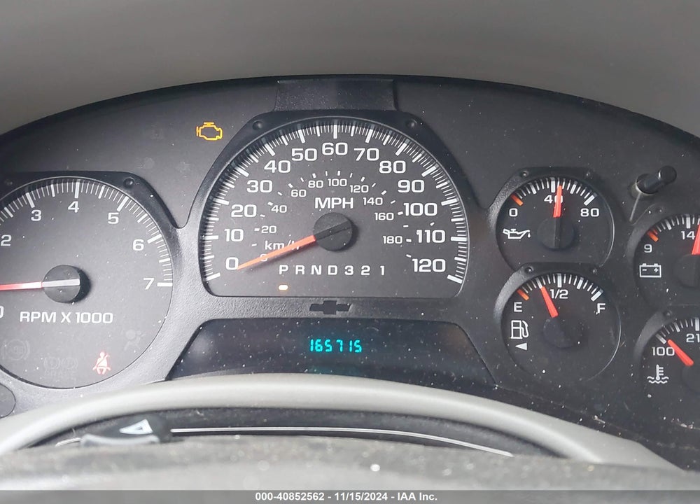 2007 CHEVROLET TRAILBLAZER LS VIN: 1GNDT13S972190799